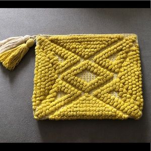 Roberta Roller Rabbit Yellow Clutch